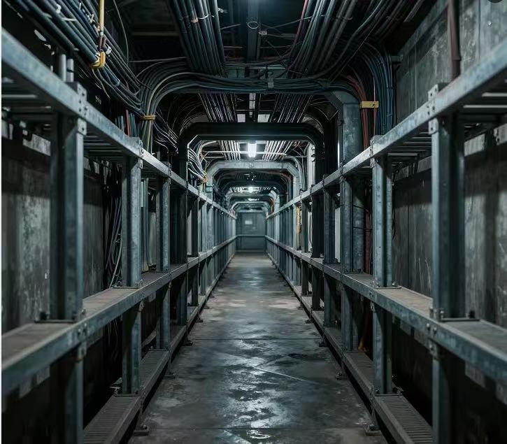 狭长电缆廊道